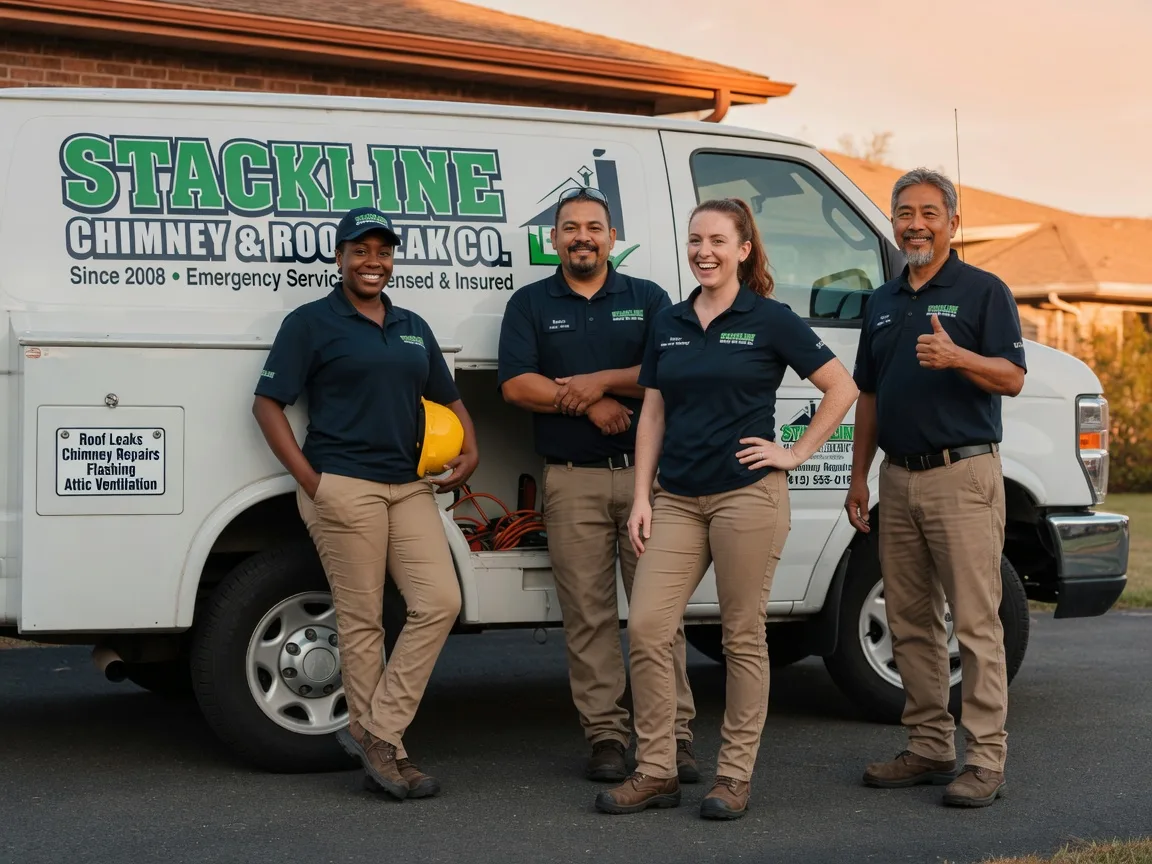 Chimney flashing repair company in Galena, OH
